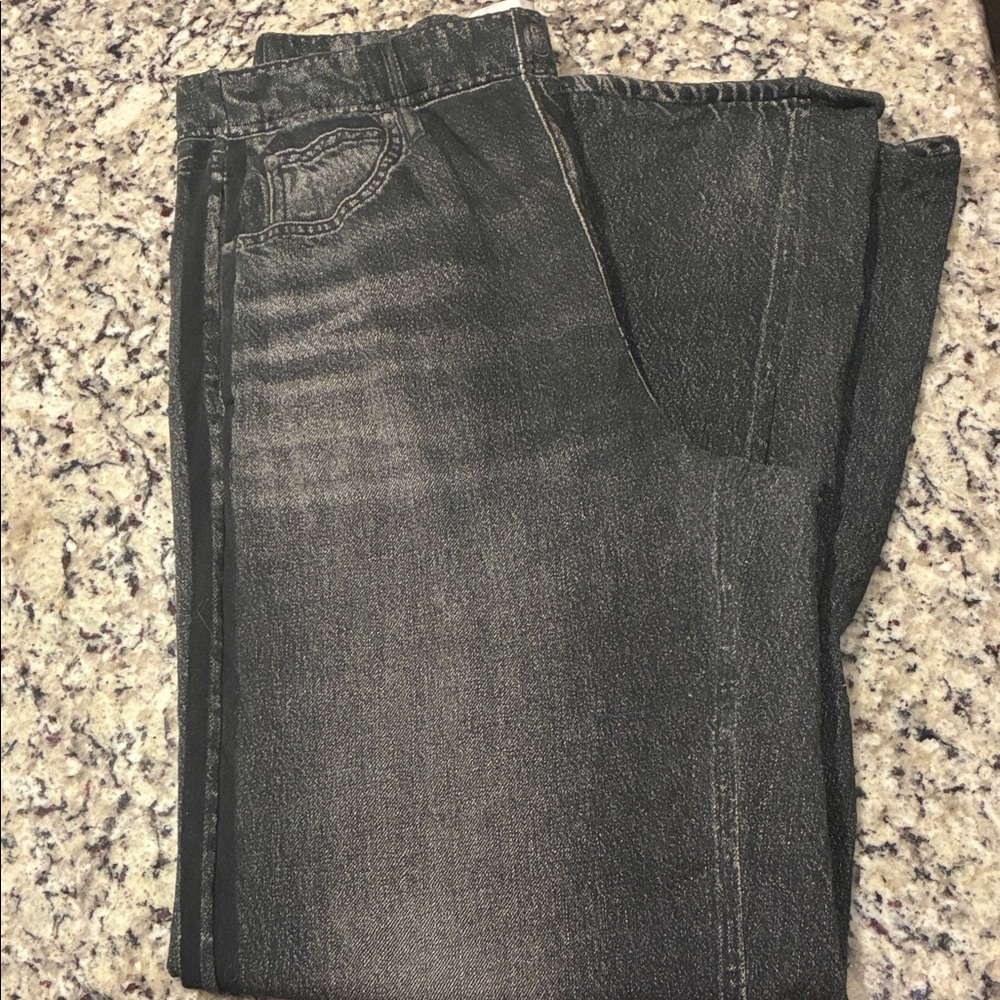 rag & bone Women's Dark Gray Wide Leg Pants